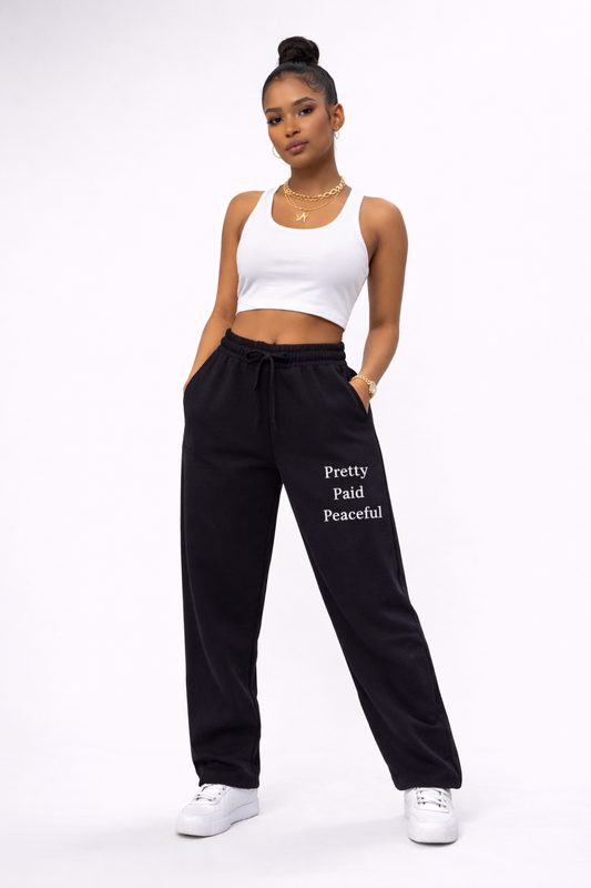 Women's 2-Piece Lounge Set | 'Pretty, Paid, Peaceful'