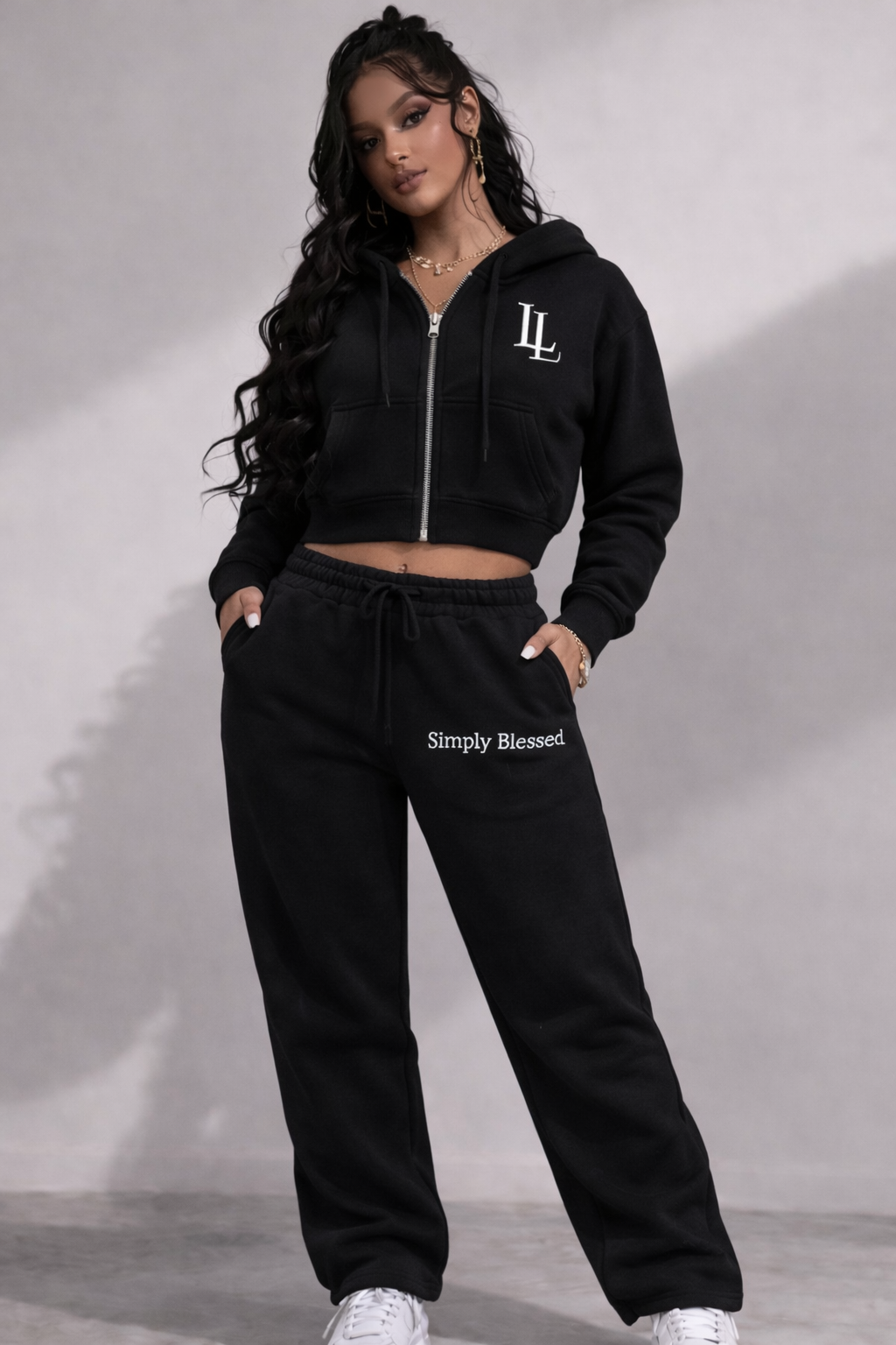 Women's 2-Piece Lounge Set | "Simply Blessed"