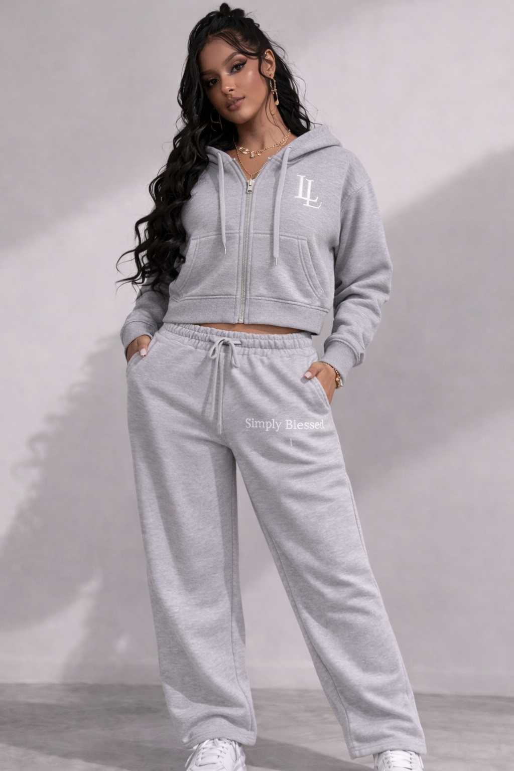 Women's 2-Piece Lounge Set | "Simply Blessed"