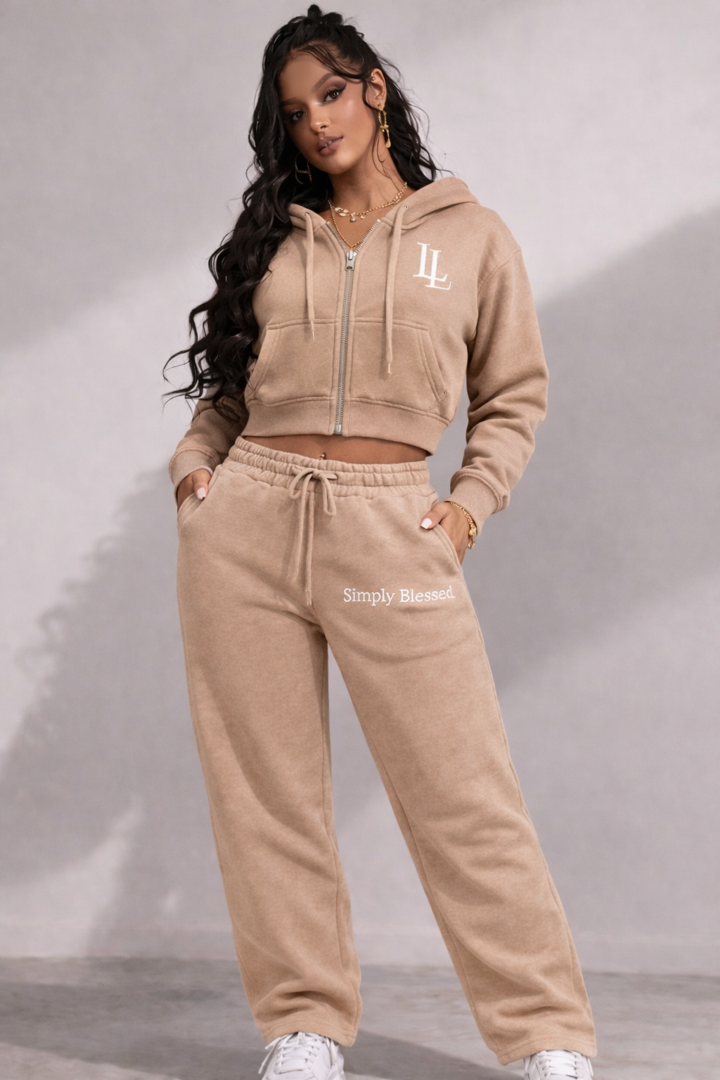 Women's 2-Piece Lounge Set | "Simply Blessed"